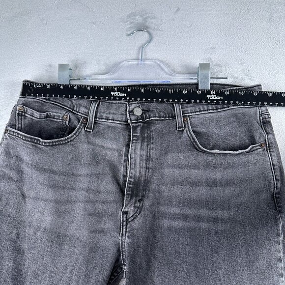 Levi Strauss & Co. Straight Leg Jeans Mens Size 38X30 Mid Rise S40196 Black - Picture 9 of 14